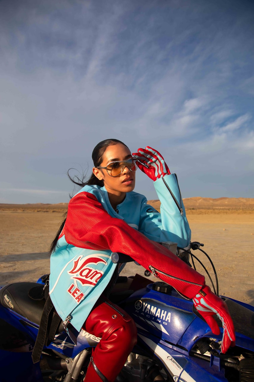 Fly Geenius Taps Aleali May For Collaborative Vanson Leathers Caspule