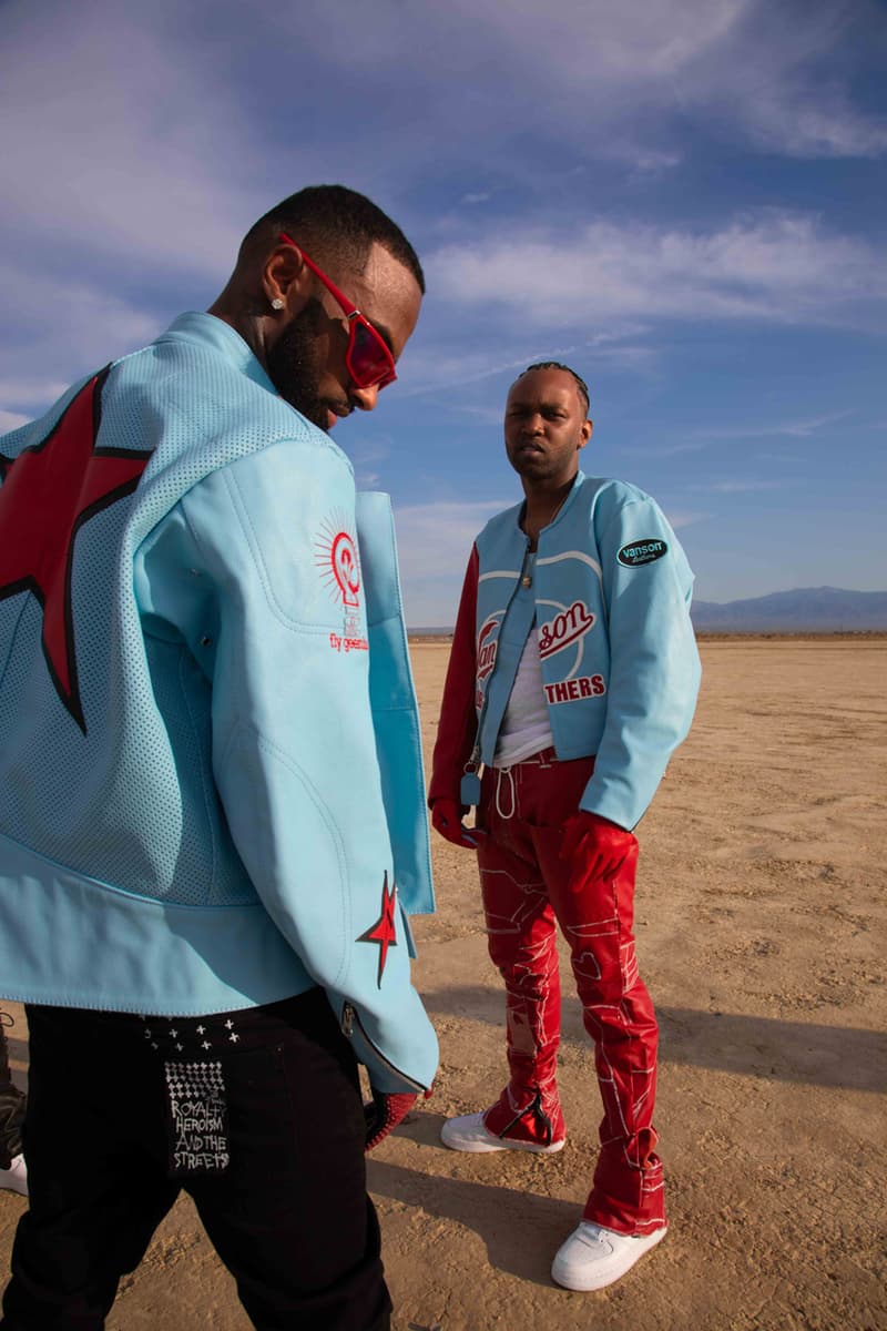 Fly Geenius Taps Aleali May For Collaborative Vanson Leathers Caspule