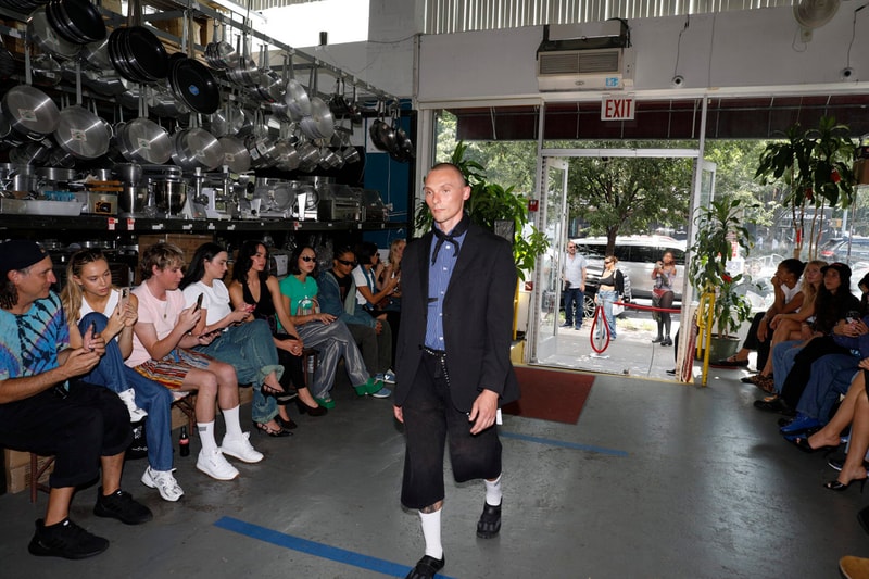 elizabeth hilfiger foo and foo spring summer 2023 new york fashion week runway show downtown new york workwear utilitarian