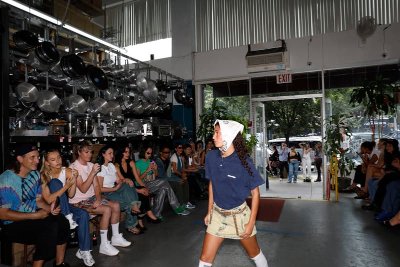 elizabeth hilfiger foo and foo spring summer 2023 new york fashion week runway show downtown new york workwear utilitarian