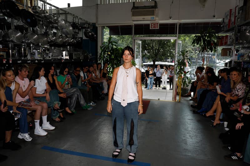 elizabeth hilfiger foo and foo spring summer 2023 new york fashion week runway show downtown new york workwear utilitarian