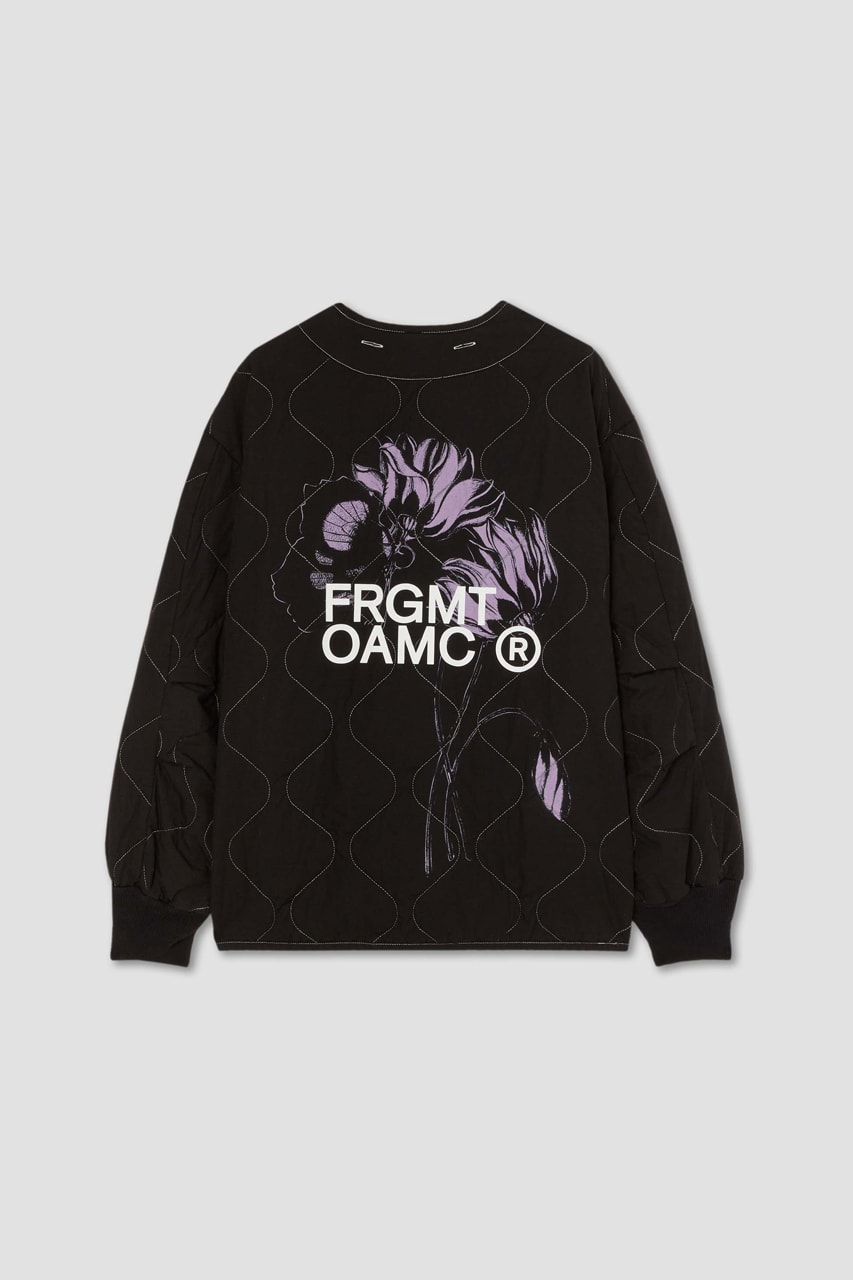 フラグメント デザインxOAMCのコラボコレクション第2弾が到着 oamc fragment design hiroshi fujiwara luke lucie meier overdyed jacket liner hoodie crewneck t tee shirt official release date info photos price store list buying guide