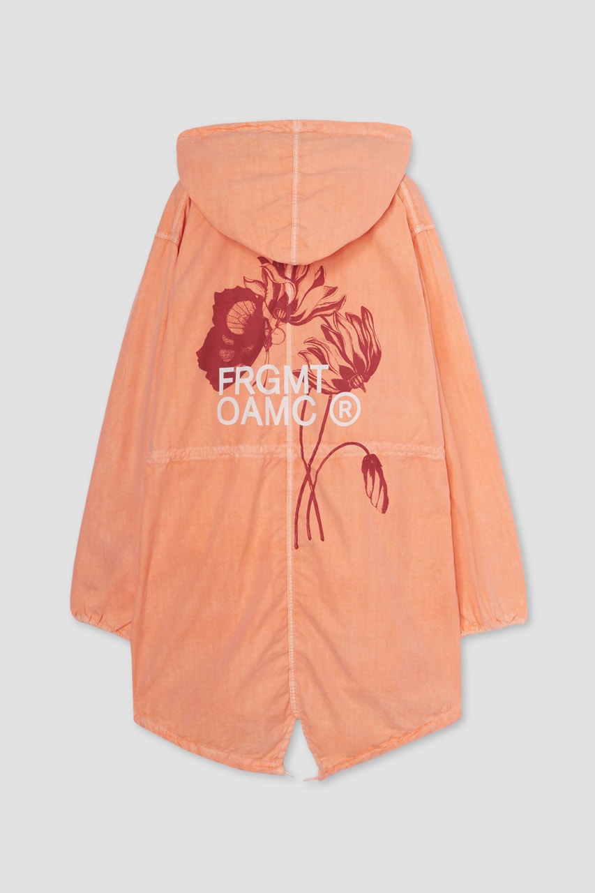 フラグメント デザインxOAMCのコラボコレクション第2弾が到着 oamc fragment design hiroshi fujiwara luke lucie meier overdyed jacket liner hoodie crewneck t tee shirt official release date info photos price store list buying guide