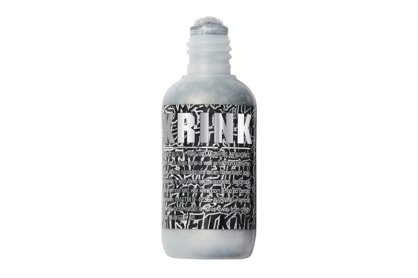 Krink 4-Piece Paint Marker Set / Silver