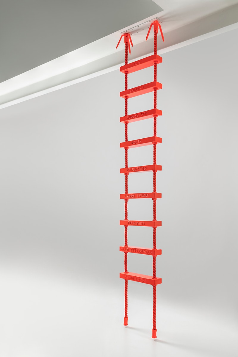 Virgil Abloh Designs a Ladder Honoring the Figures Who Shaped his Vision