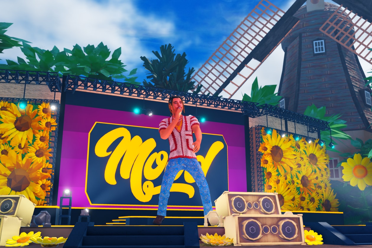 Gamefam In-Game Activations for Brands in Metaverse roblox sonic 24kgldn concerts virtual merch
