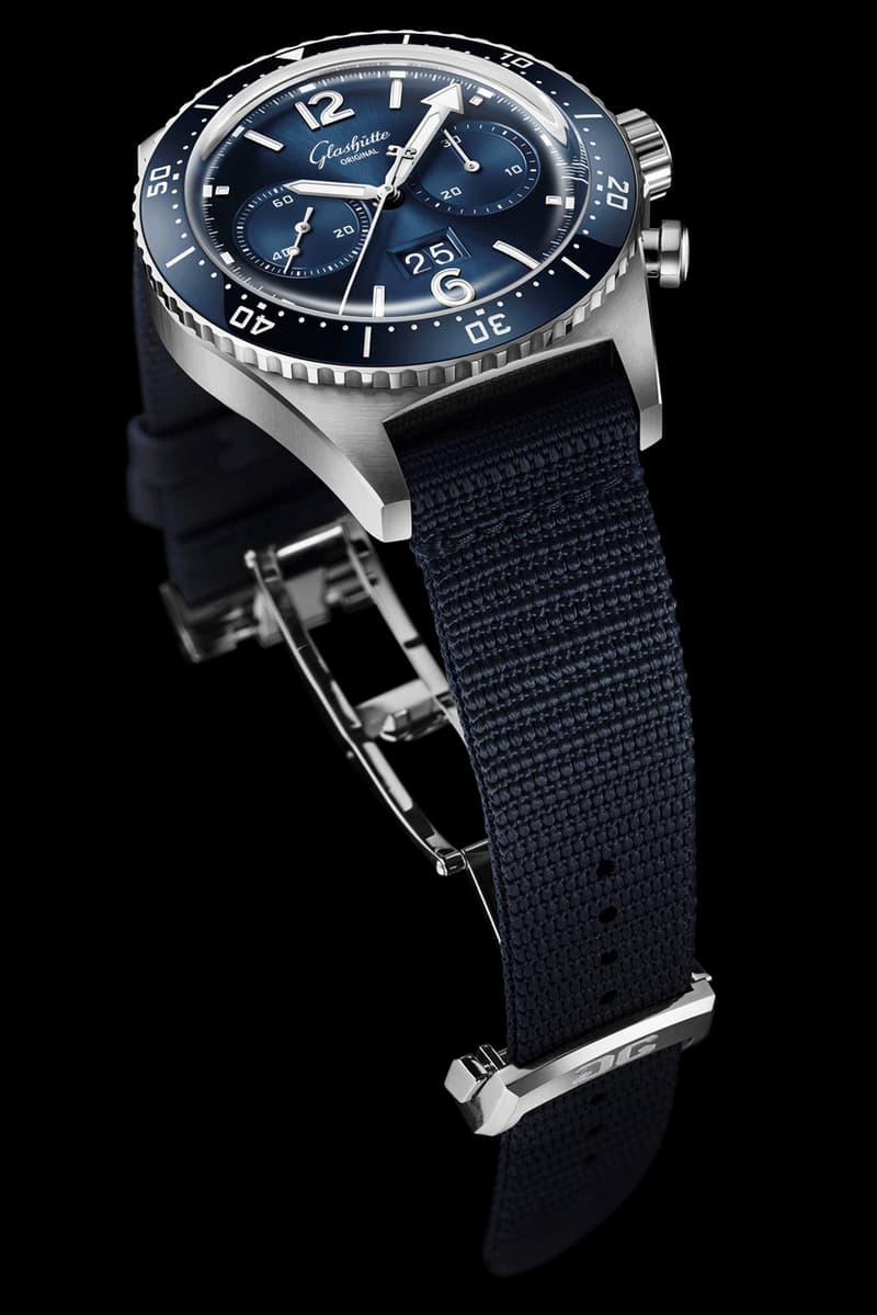 glashütte watch diver seaq chronograph specialist germany timepiece outdoor