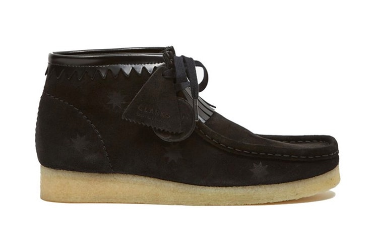 Goodhood and Clarks Originals Craft a Lustrous Black Suede Boot