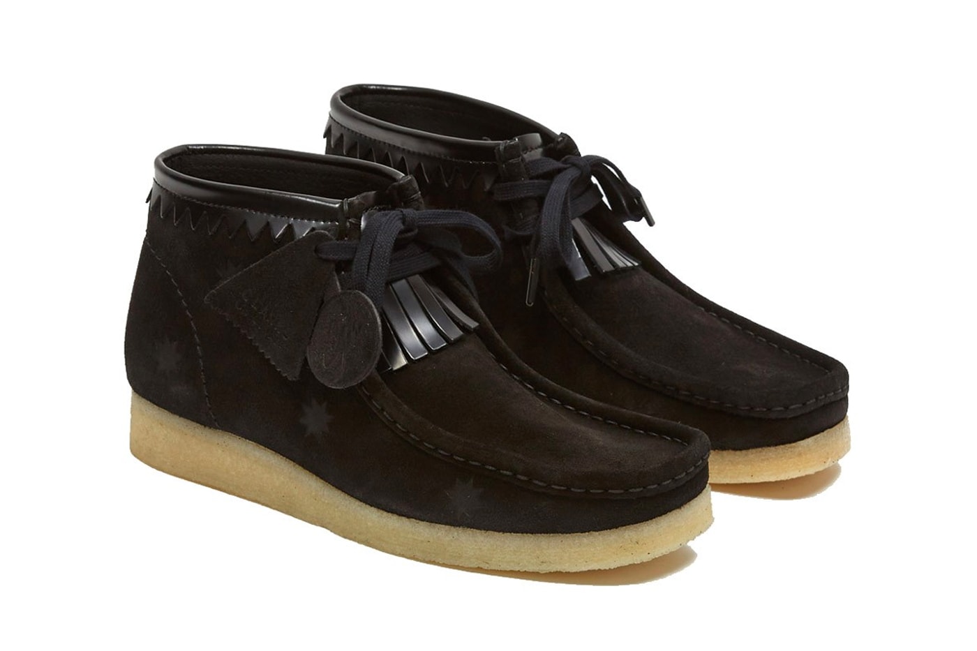 Goodhood and Clarks Originals Craft a Lustrous Black Suede Boot