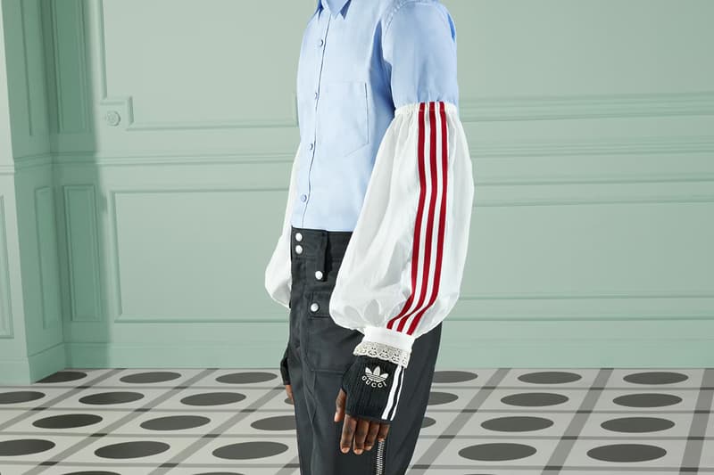 Gucci x adidas Double-Sides Baseball Cap Cotton Half Sleeve Collaboration Oddities Accessories Fashion Alessandro Michele Fall 2022