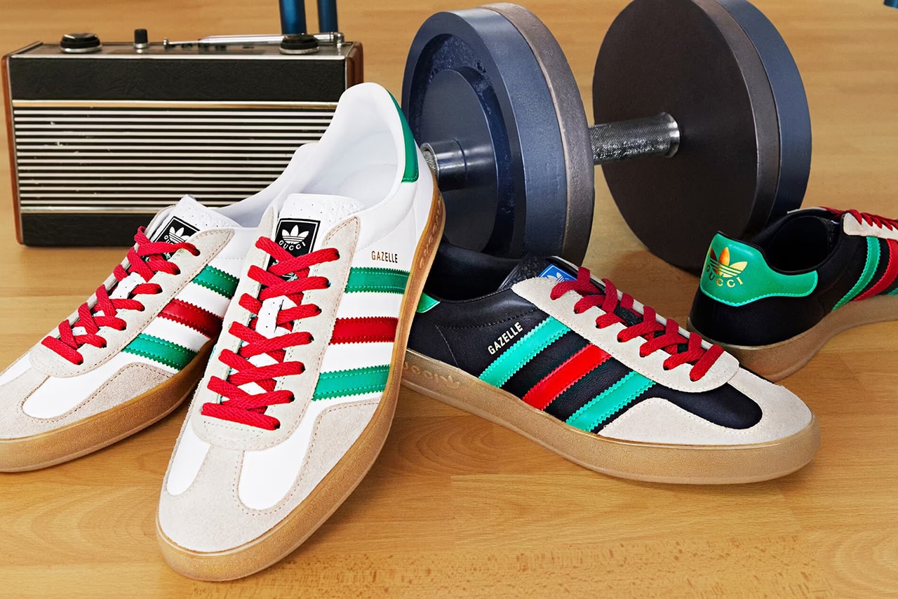 missile shorten rod Gucci Drops Two New adidas Gazelle Colorways | Hypebeast