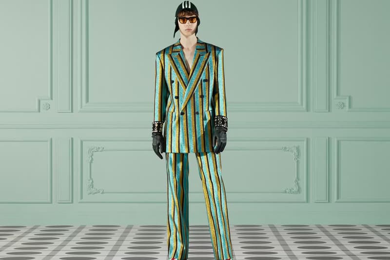 Gucci "Exquisite" Collection adidas Collaboration Alessandro Michele Gazelle Accessories Dresses Mens Womenswear Runway