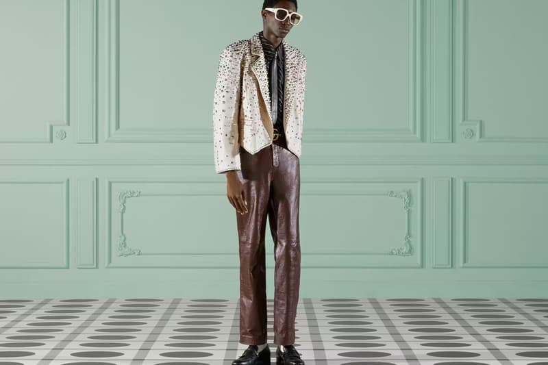 Gucci "Exquisite" Collection adidas Collaboration Alessandro Michele Gazelle Accessories Dresses Mens Womenswear Runway