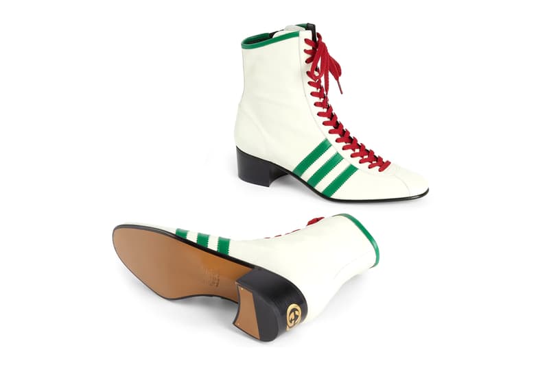 Gucci "Exquisite" Collection adidas Collaboration Alessandro Michele Gazelle Accessories Dresses Mens Womenswear Runway