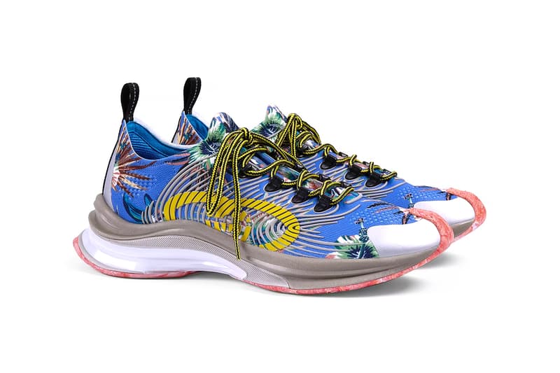 Gucci Run Sneaker MX Floral Colorful Patterns Prints Alessandro Michele New Footwear Running Shoes Mens