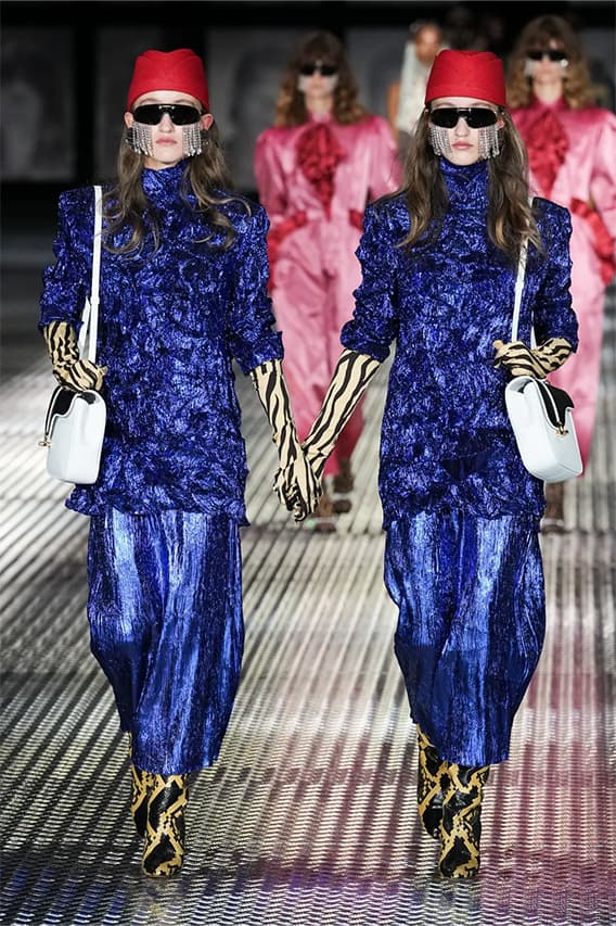 Gucci Milan Fashion Week SS23 Spring Summer 2023 Show Runway alessandro michele Womenswear Collection First Look Images