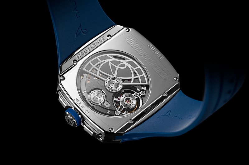 A Sapphire Crystal Dial Reveals The Jumping Hour Mechanism In Action
