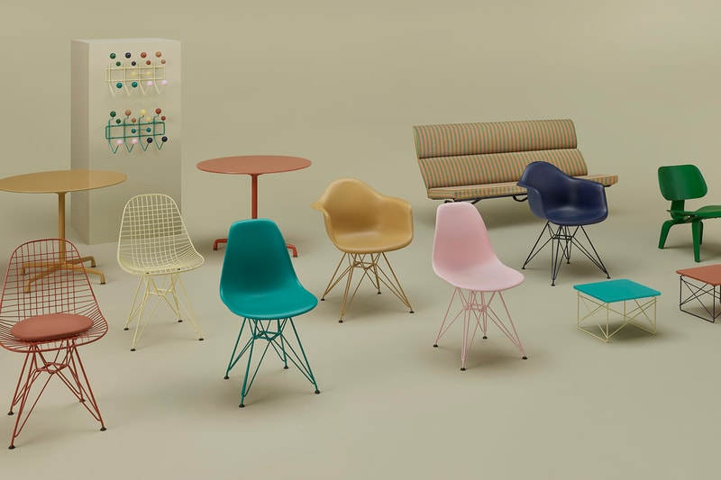 HAY Gives a Colorful Refresh to Eight Eames Classics Herman Miller