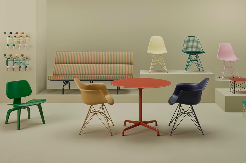 HAY Gives a Colorful Refresh to Eight Eames Classics Herman Miller