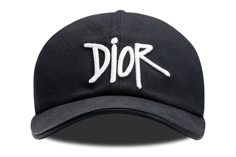 DIOR MEN Printed Cotton Bucket Hat w Tags  Black Hats Accessories   DIORM29012  The RealReal