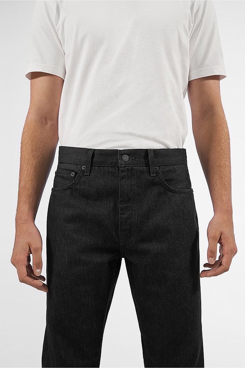 UNIQLO Helmut Lang classic jeans minimal refined recycled organic cotton white black dark navy release info date price