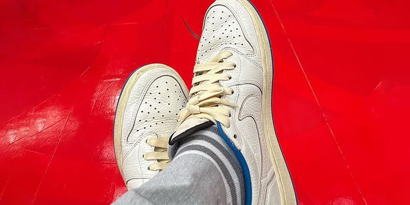 travis scott fragment jordan 1 unboxing