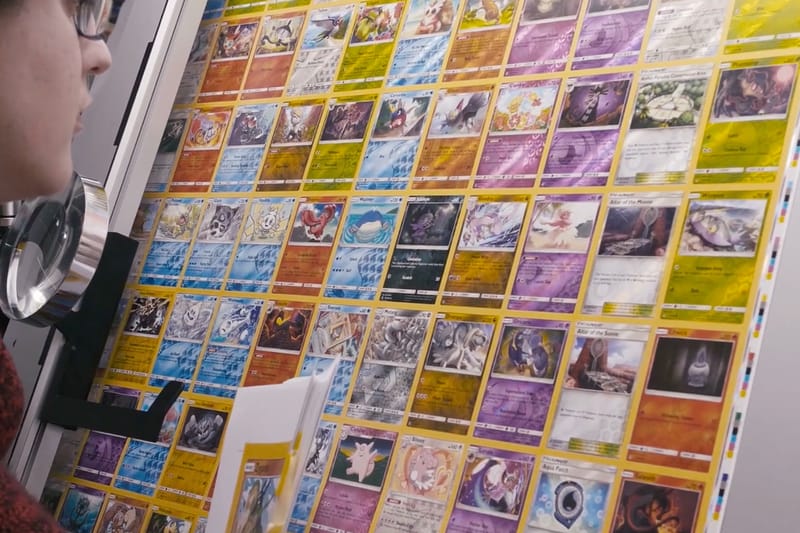 Watch How 'Pokémon' Trading Cards are Made