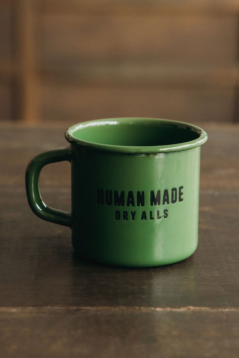 Human Made Enamel Plates Mugs Leather Belt Chopstick Rests HBX Release Info Buy Price Camping Homewares