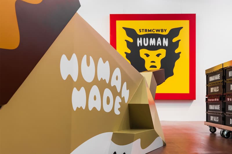 HUMAN MADE HBX Pop-Up Store Lion Figure Decoration Info Collection Release Hong Kong