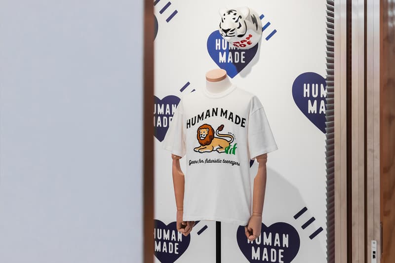 HUMAN MADE HBX Pop-Up Store Lion Figure Decoration Info Collection Release Hong Kong