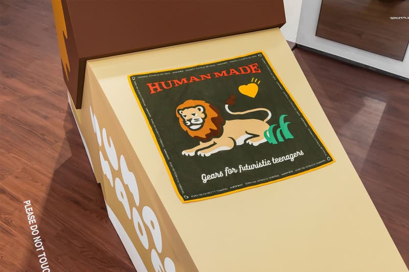 HUMAN MADE HBX Pop-Up Store Lion Figure Decoration Info Collection Release Hong Kong