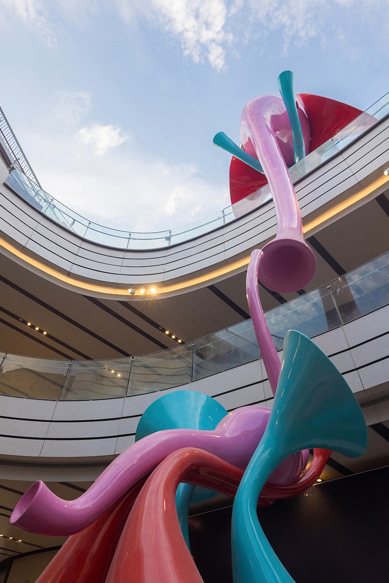 Inges Idee x AllRightsReserved "Up We Go!" "Family Orchestra" Outdoor Art Installations Mixc World Shanghai
