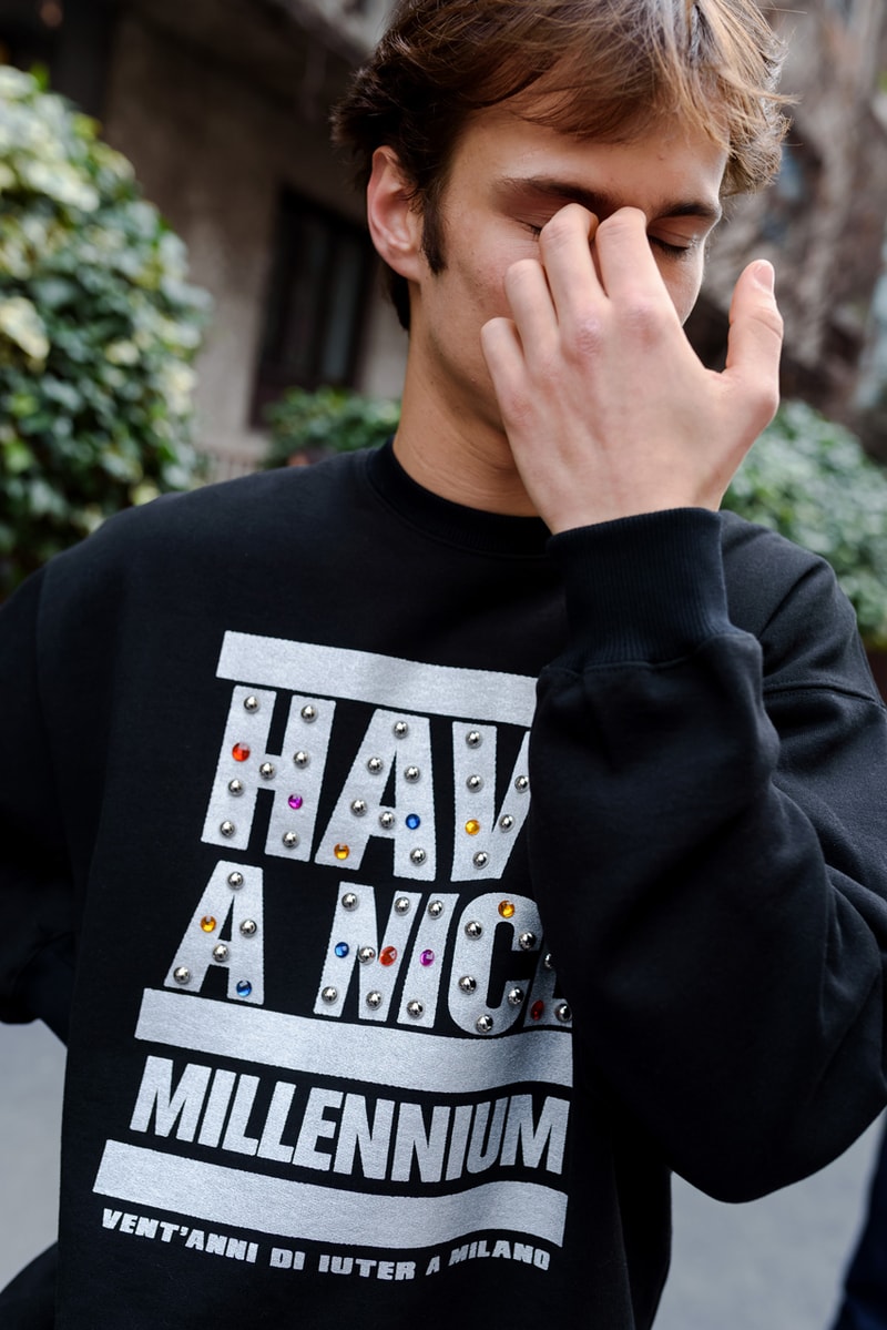 IUTER Fall Winter 2022 Collection "EUROIUTER" Milan 2002 Brand Alps Streetwear Release Information