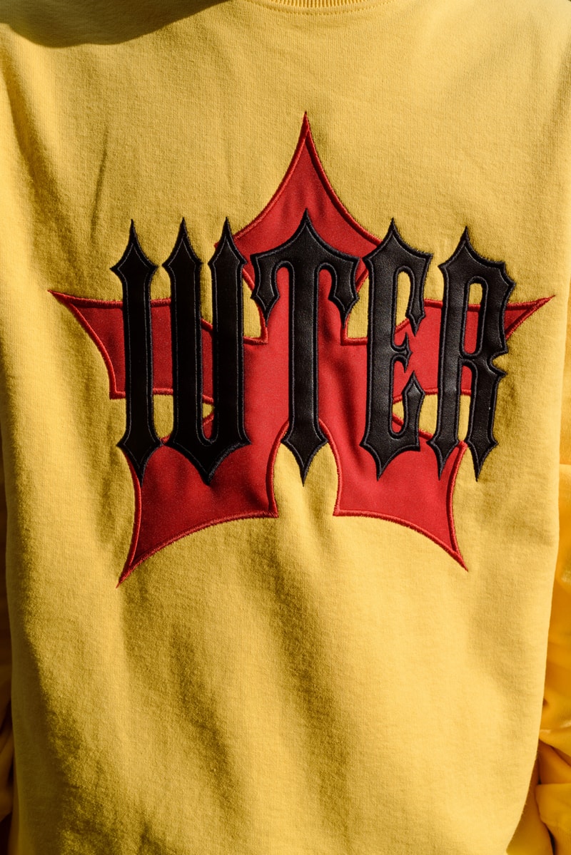 IUTER Fall Winter 2022 Collection "EUROIUTER" Milan 2002 Brand Alps Streetwear Release Information