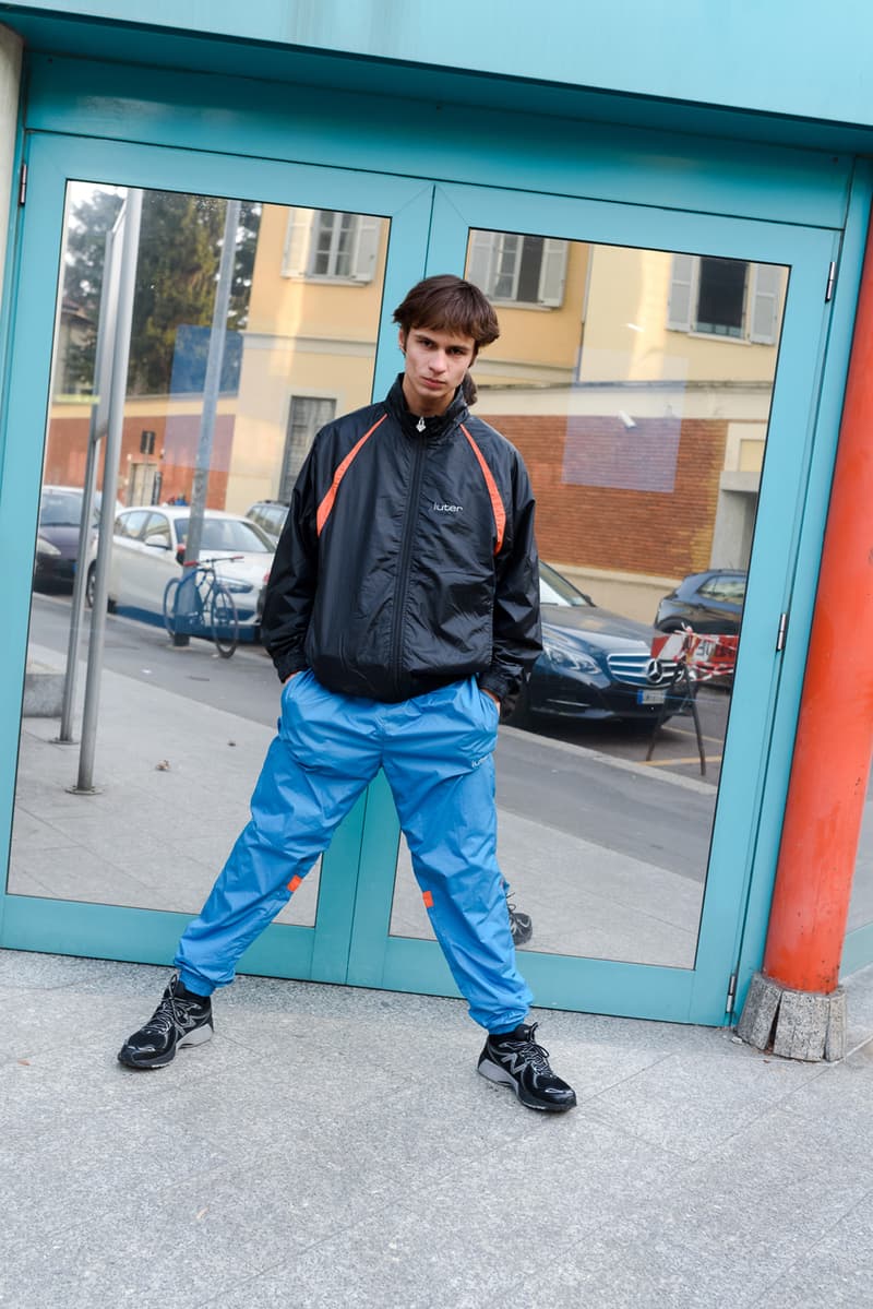 IUTER Fall Winter 2022 Collection "EUROIUTER" Milan 2002 Brand Alps Streetwear Release Information