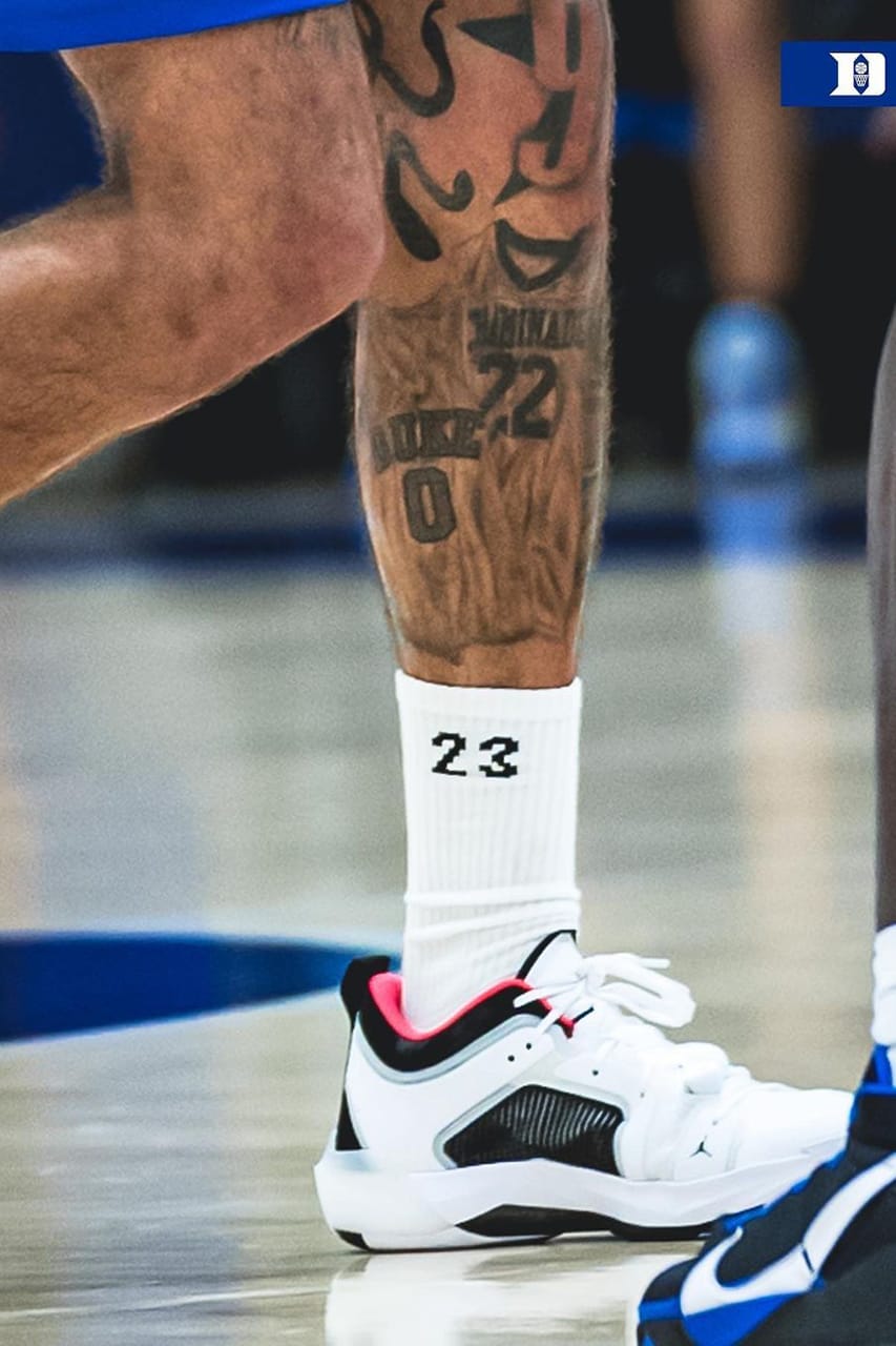 Jayson Tatum New Thigh Tattoos Highlight End Of NBA Offseason  YouTube