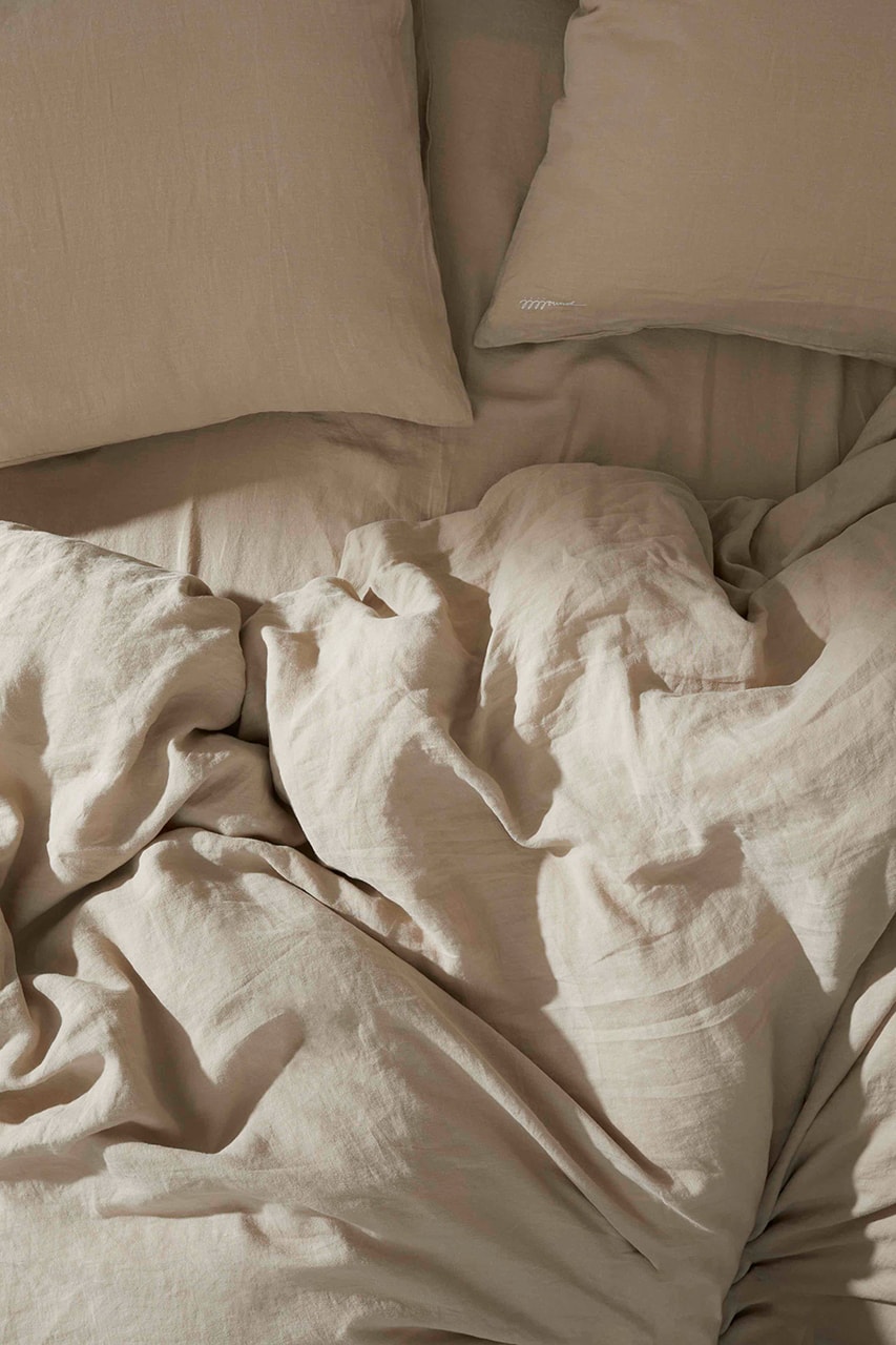 jjjjound tekla bedding collaboration duvet cover pillow sham flat sheet