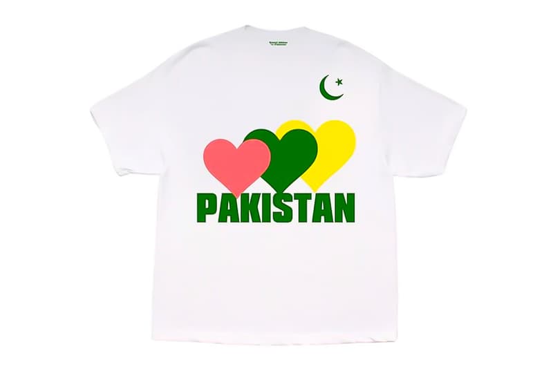 Kamil Abbas Pakistan Relief 3Hearts T-Shirt Release Info Date Buy Price 