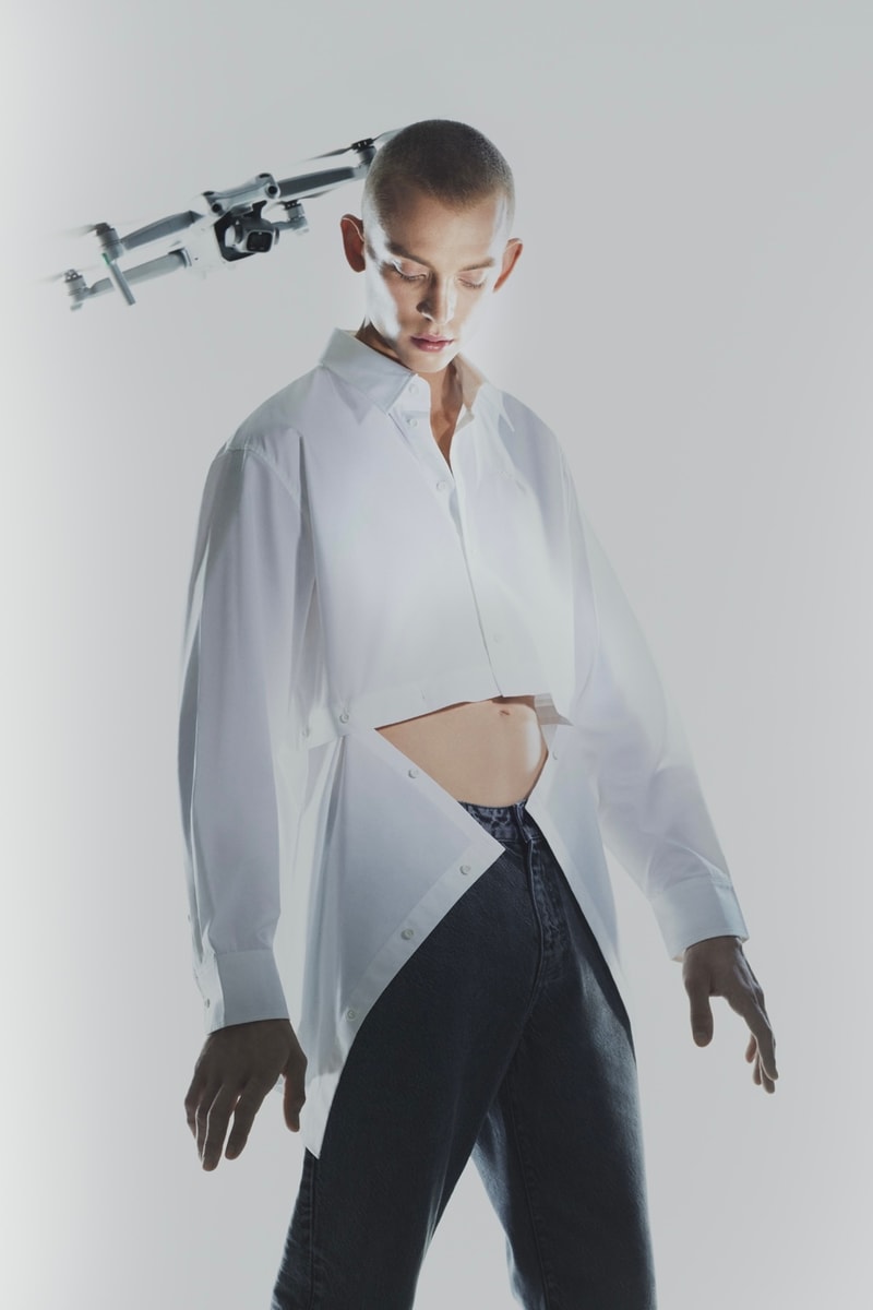 KARL LAGERFELD Launches Capsule Collection  "Cara Loves Karl" During NYFW, Designed by Cara Delevingne Tshirts blazer jackets trousers bags black blue 