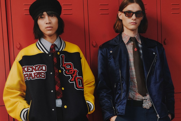 KENZO's FW22 Drop 5 Prioritizes Varsity, Check and Knits