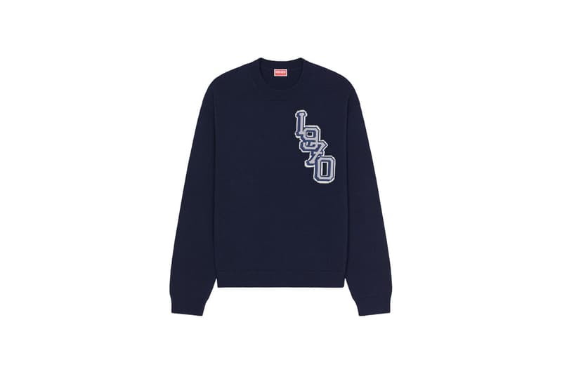 KENZO's FW22 Drop 5 Prioritizes Varsity, Check and Knits