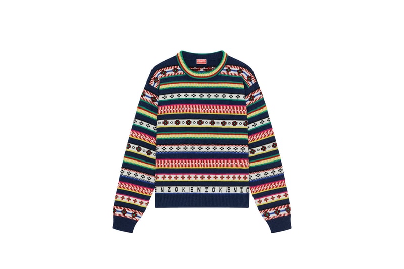 KENZO's FW22 Drop 5 Prioritizes Varsity, Check and Knits