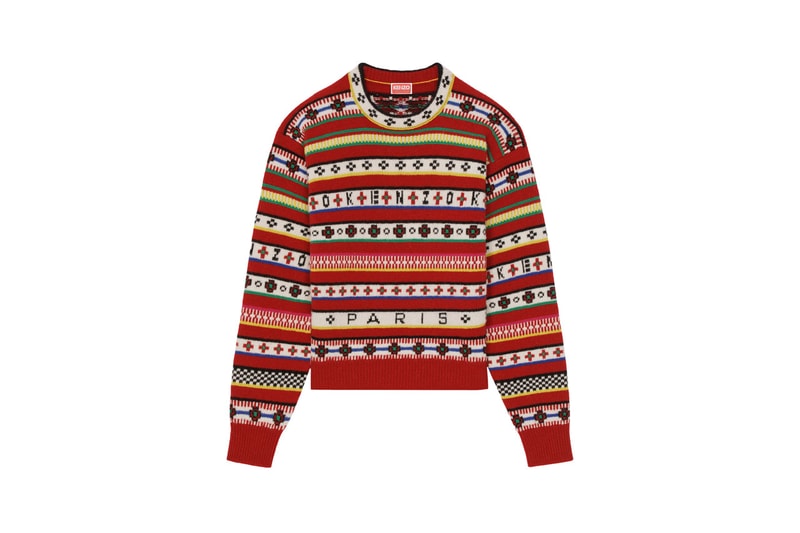 KENZO's FW22 Drop 5 Prioritizes Varsity, Check and Knits