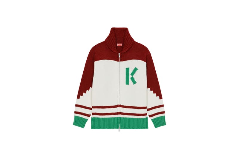 KENZO's FW22 Drop 5 Prioritizes Varsity, Check and Knits