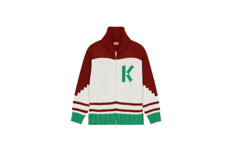 KENZO's FW22 Drop 5 Prioritizes Varsity, Check and Knits
