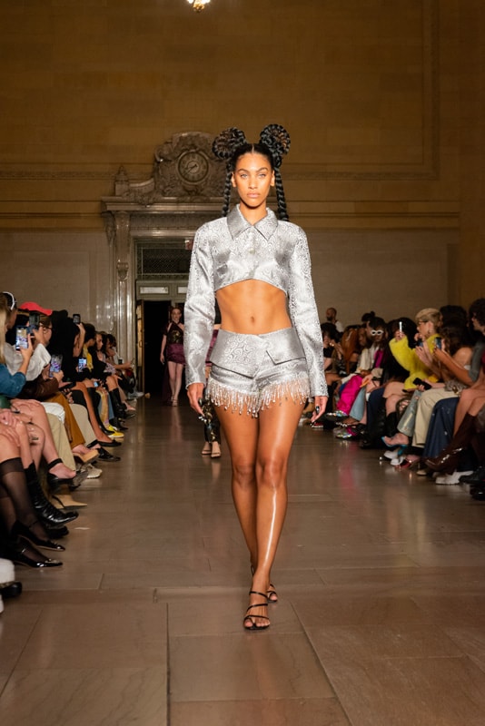 kim shui studio new york isabelle harrison designer dresses martine ali fashion week spring/summer 2023 grand central terminal
