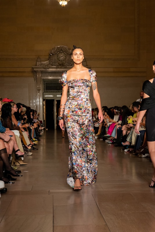 kim shui studio new york isabelle harrison designer dresses martine ali fashion week spring/summer 2023 grand central terminal