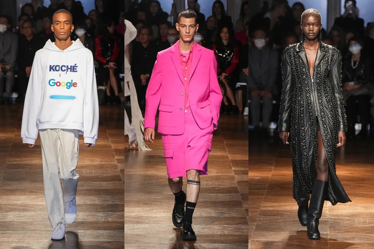 KOCHÉ SS23 Mastered the Menswear Mix-and-Match