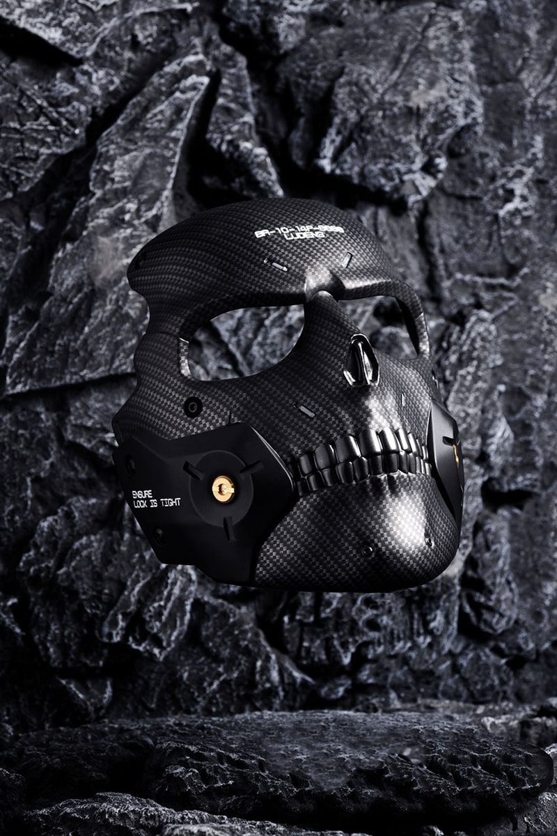 Space Ludens Collection Includes A Wearable Carbon Fiber Skull Mask And Sacoche Alongside Automatic Watch