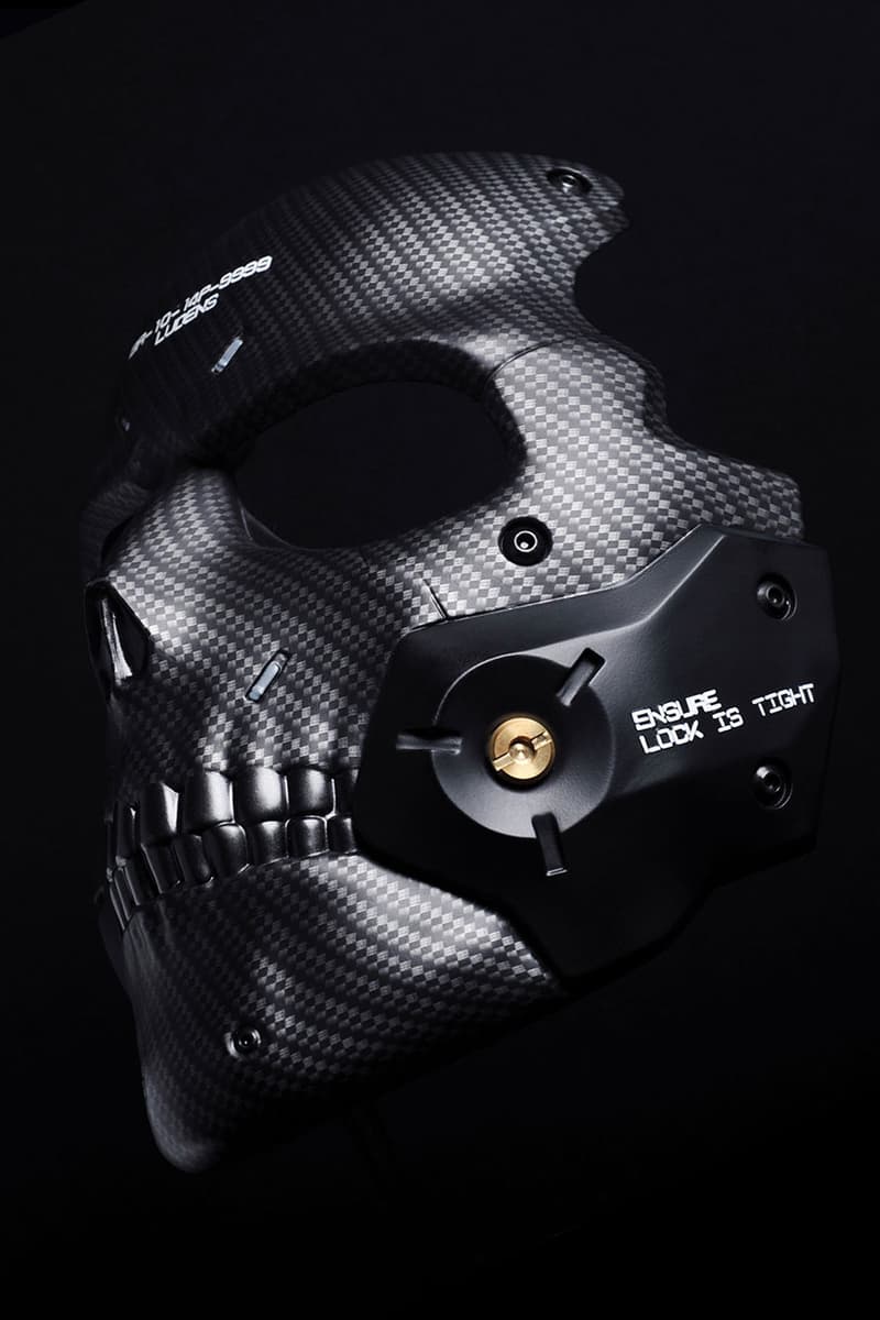 Space Ludens Collection Includes A Wearable Carbon Fiber Skull Mask And Sacoche Alongside Automatic Watch